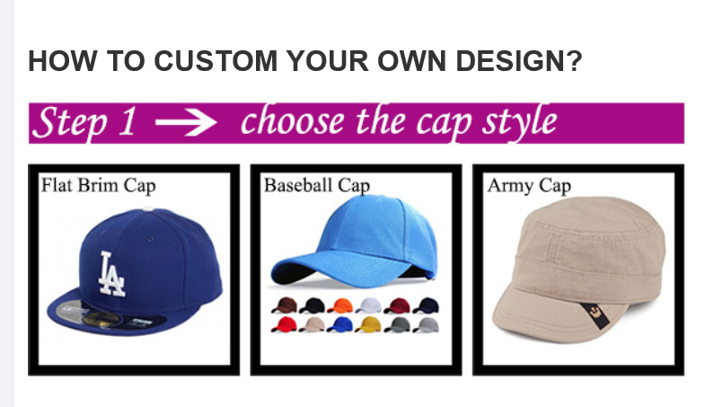customzied cap style